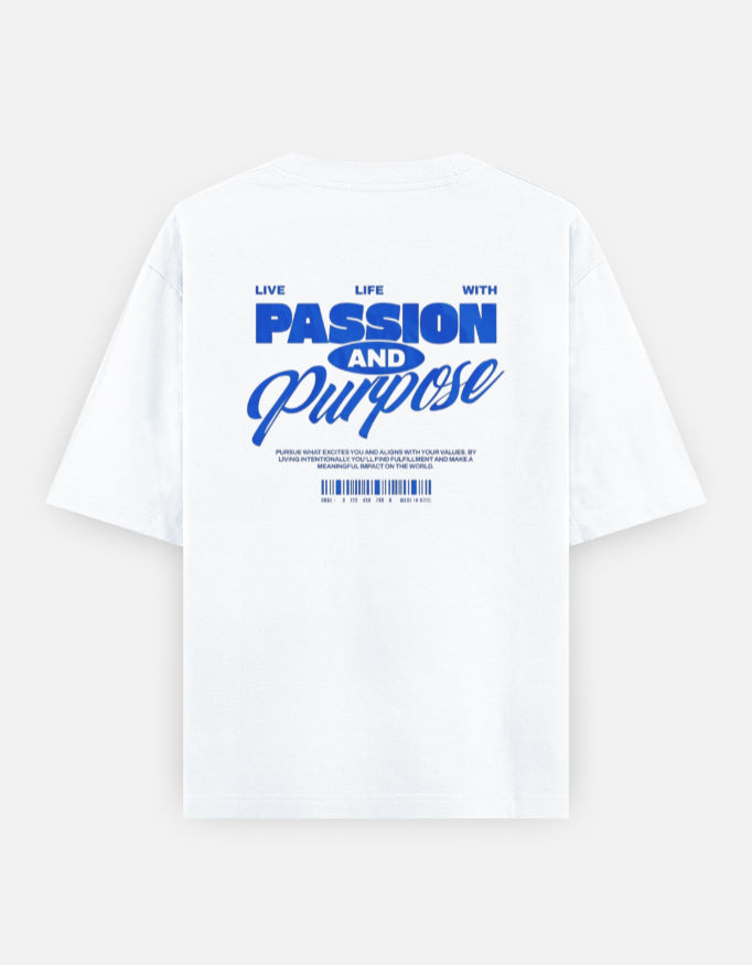 Stitch Club "Passion & Purpose" Oversized T-Shirt
